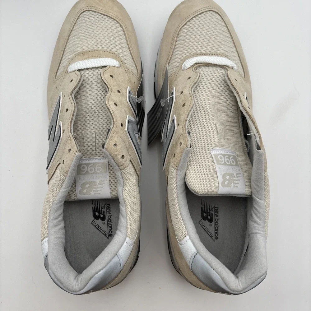 New Balance 996 Men 12 Shoes Made in USA Tan Beige Sneakers M996CRC NEW With BOX